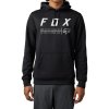 FLS12400774 fox non stop pullover fleece black