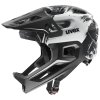 FLS05345090 detska helma uvex helma react jr fullface black white matt