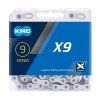 FLS05706248 retez kmc x9 stribrno sedy box 122cl