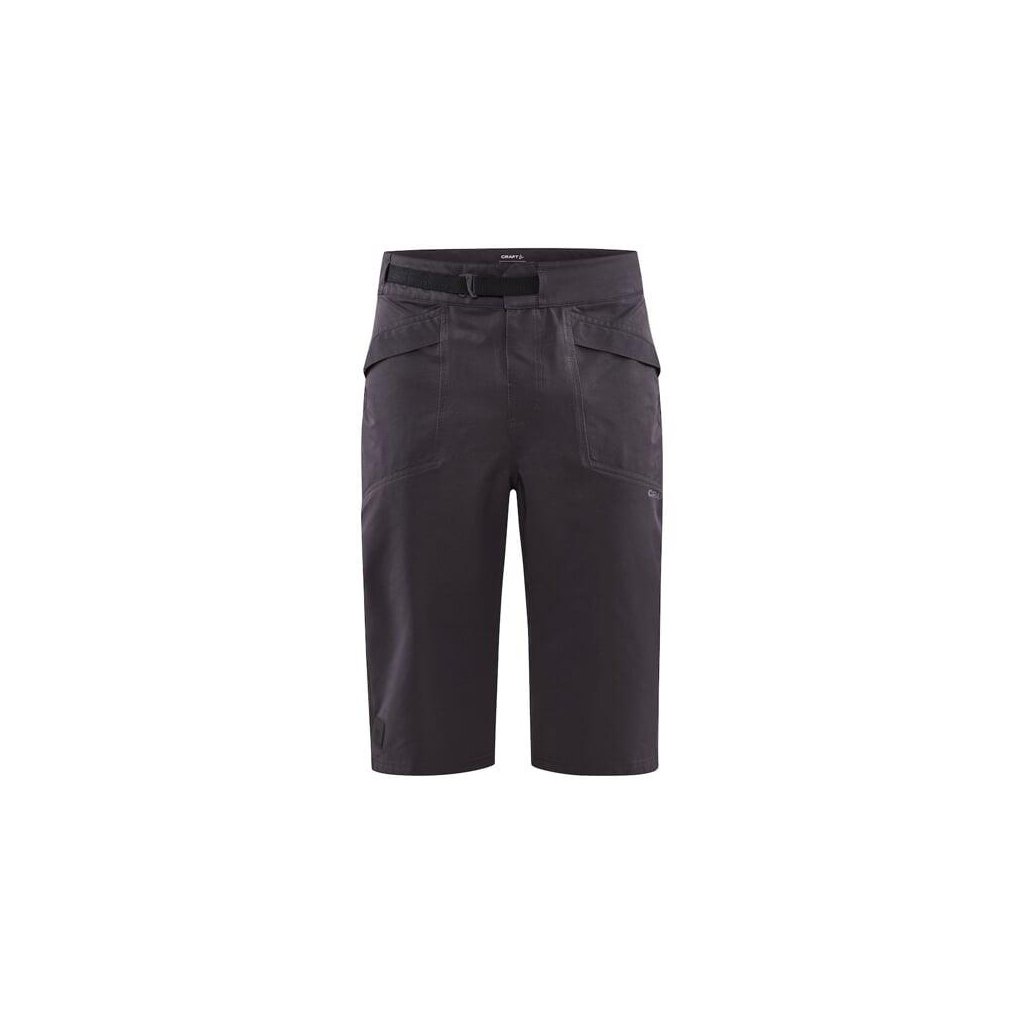 FLS10310829 cyklisticke sortky craft core offroad xt pad dark grey