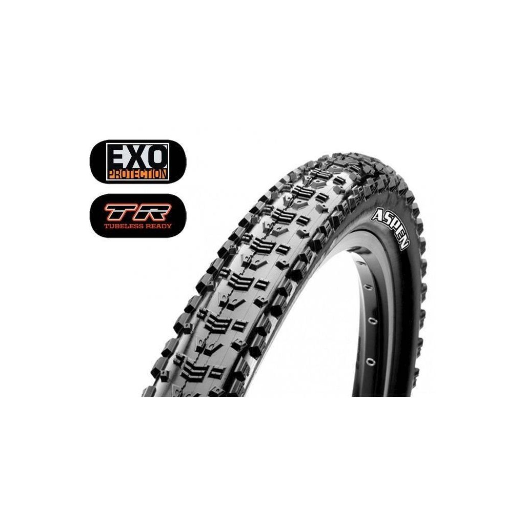 FLS05300169 maxxis aspen 29x2 4 wt exo tr 120 tpi mtb kevlar