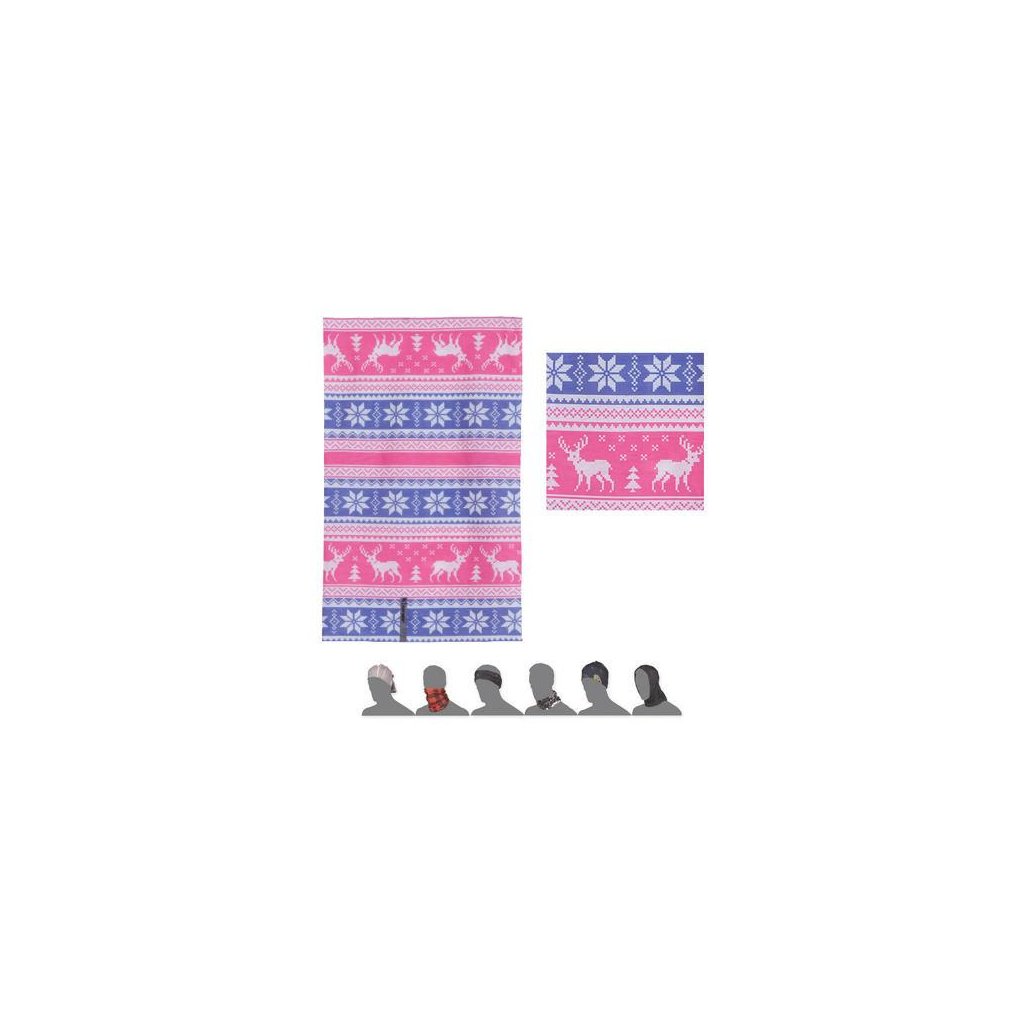 FLS11000175 sensor tube pattern caribou detsky satku multifunkcne multicolor