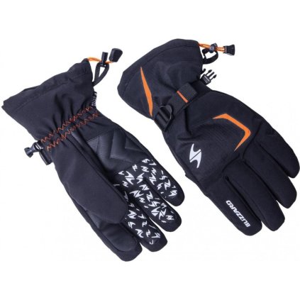 FLS06100080 lyziarske rukavice blizzard reflex ski gloves black orange