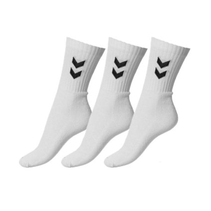 FLS06304330 hummel 022030 9001 ponozky basic bile