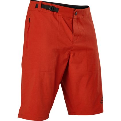 FLS12400082 fox ranger short w liner red clear