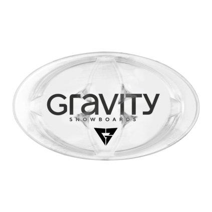 FLS03600097 grip gravity logo mat clear black