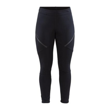 FLS10300088 w nohavice craft glide wind tights cierna