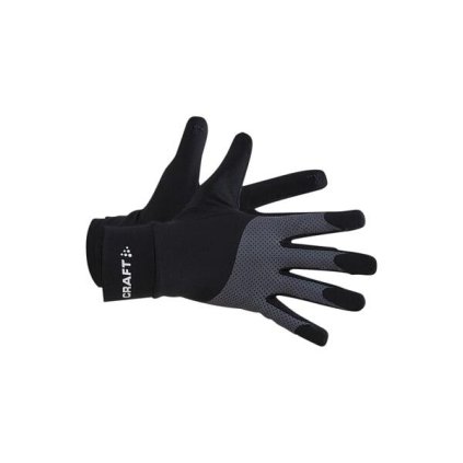FLS10300526 rukavice craft adv lumen fleece cierna