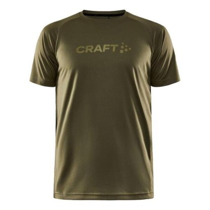 FLS10306950 tricko craft core unify logo tmavo zelena