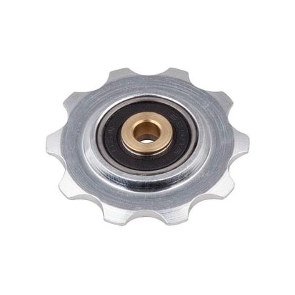 FLS10500152 kladka pro t plus s priemyslovym loziskom dural 10 zubov strieborna