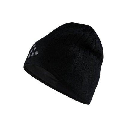 FLS10309525 ciapka craft adv windblock knit cierna