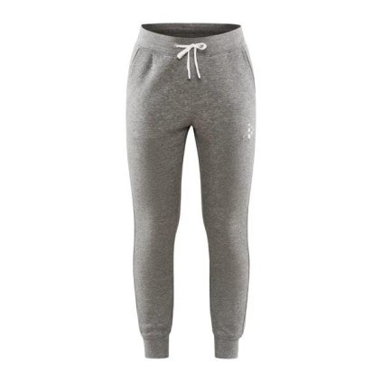 FLS10300126 w nohavice craft core sweatpants seda