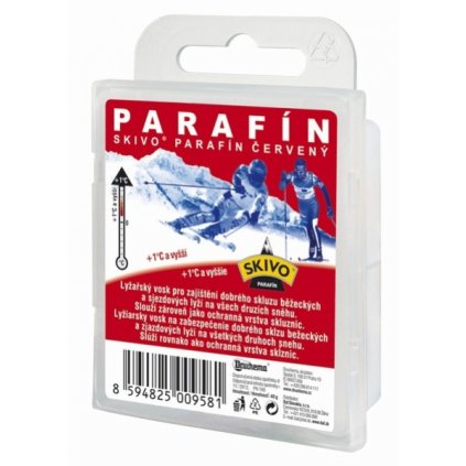 FLS05700807 druchema vosk skive parafin cerveny 40g