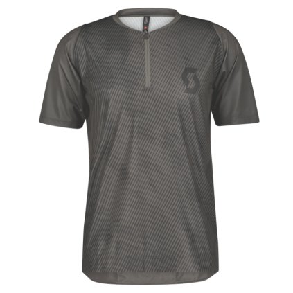 FLS06401478 scott shirt mens trail vertic zip ss grey black 2022