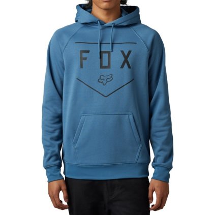 FLS12400766 fox shield pullover fleece dark slate