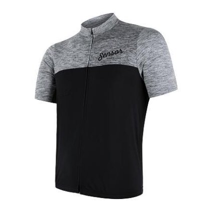 FLS11000004 sensor cyklo motion pansky dres kr rukav celozip siva cierna