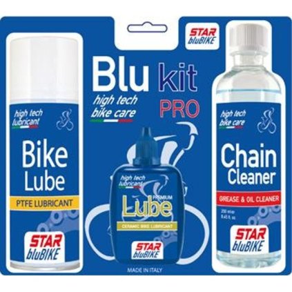 FLS06400146 sada na cistenie a mazanie kolesa blu kit pro