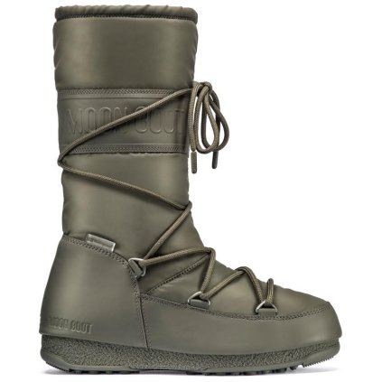FLS06105496 topanky moon boot high rubber 002 khaki