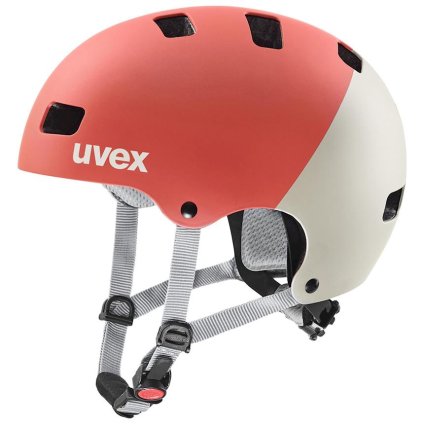FLS05302140 uvex helma kid 3 cc 2022 grapefruit sand mat