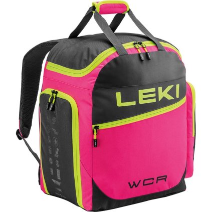 FLS12100480 leki skiboot bag wcr 60l neonpink black neonyellow