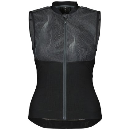 FLS06402089 scott airflex light vest protector w black dark grey