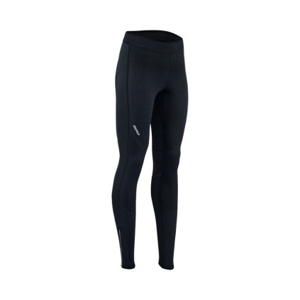 FLS10900221 silvini damske membranove elasticke nohavice movenza cierna
