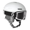 FLS06401818 scott combo helmet track goggle factor pro white