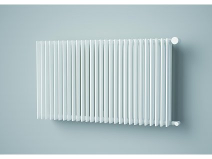 ISAN ANTIKA DOUBLE HORIZONTAL koupelnový radiátor, sněhově bílý (RAL 9016)