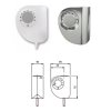 Isan - Topná tyč s regulátorem MINI PW (Výkon 200W, Barva bílý)