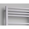 ISAN QUADRAT elektrický koupelnový radiátor, sněhově bílý (RAL 9016) 1255/500