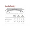 ISAN IKARIA RADIUS elektrický koupelnový radiátor, sněhově bílý (RAL 9016)
