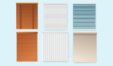 Aký je rozdiel medzi roletami a žalúziami