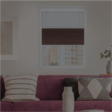 Double plisé rolety