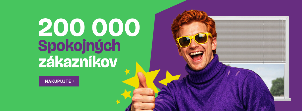 200 000 spokojných zákazníkov