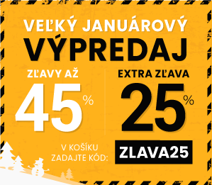 Zľavy až 45 % + naviac zľava 25 %