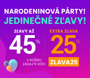 Zľavy až 45 % + naviac zľava 25 %