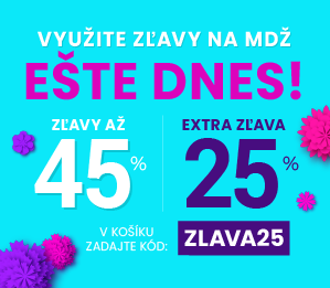 Zľavy až 45 % + naviac zľava 25 %