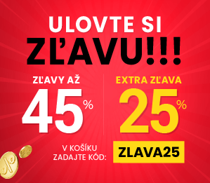 Zľavy až 45 % + naviac zľava 25 %