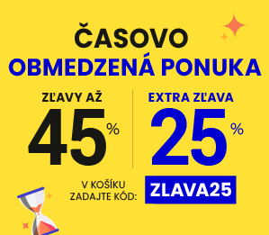 Zľavy až 45 % + naviac zľava 25 %