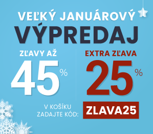 Zľavy až 45 % + naviac zľava 25 %