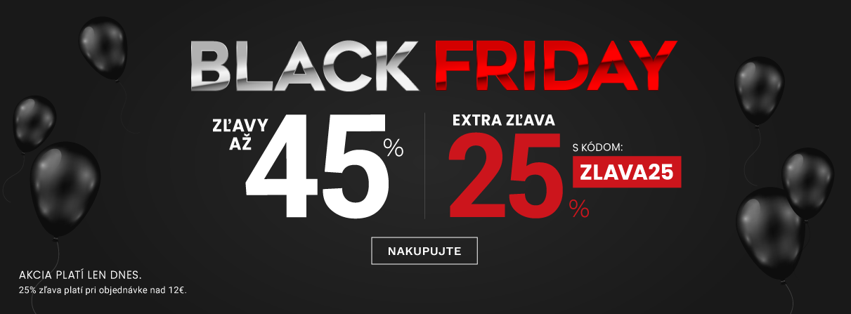 Zľavy až 45 % + naviac zľava 25 %