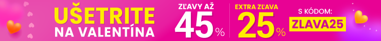 Zľavy až 45 % + naviac zľava 25 %