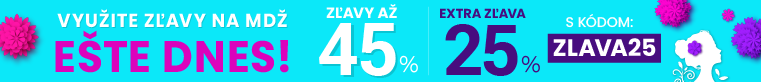 Zľavy až 45 % + naviac zľava 25 %