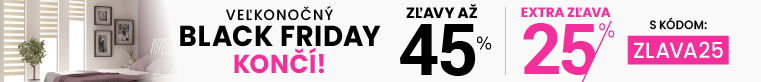Zľavy až 45 % + naviac zľava 25 %