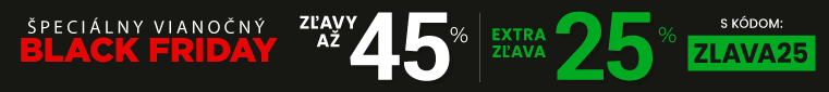 Zľavy až 45 % + naviac zľava 25 %