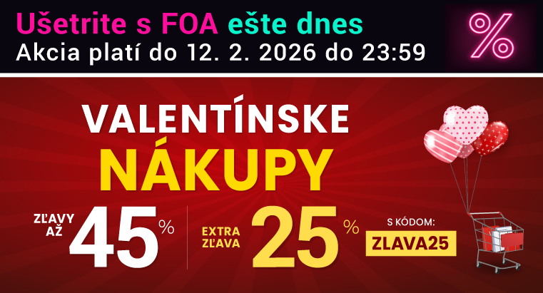 Zľavy až 45 % + naviac zľava 25 %