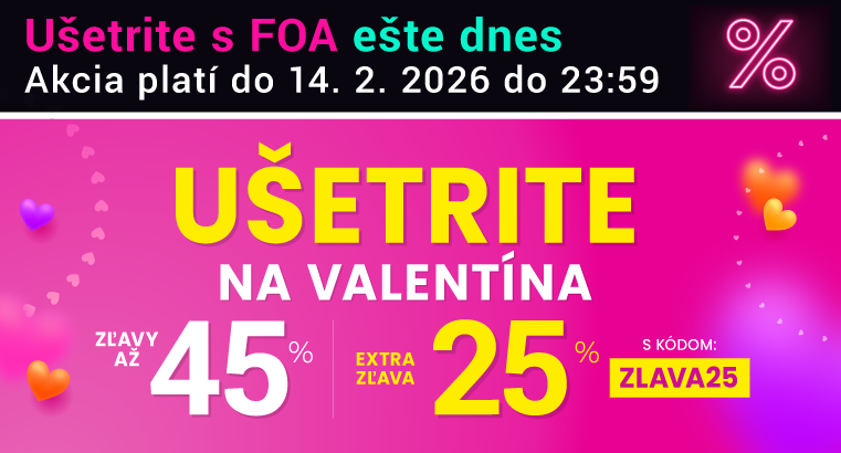 Zľavy až 45 % + naviac zľava 25 %