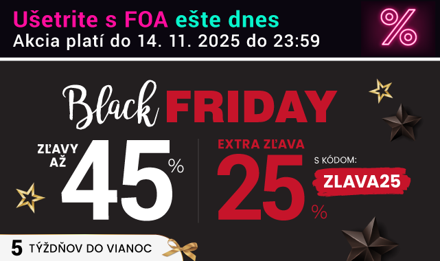 Zľavy až 45 % + naviac zľava 25 %