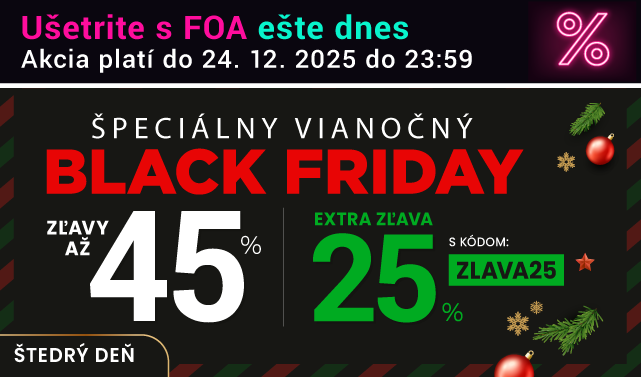 Zľavy až 45 % + naviac zľava 25 %