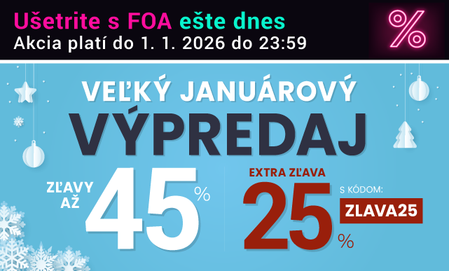Zľavy až 45 % + naviac zľava 25 %